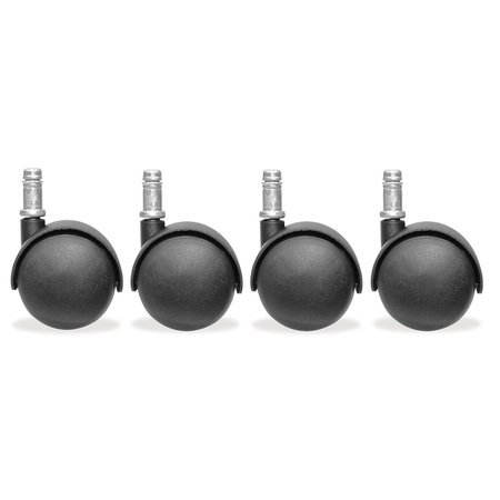 OFFICESOURCE Carson Collection Optional Casters, 4PK 18929CASTERSBK